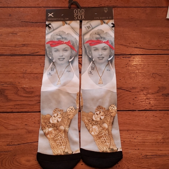 Odd Sox Other - NWT - MARILYN MONROE PDD SOX THUG ANGEL Odd Sox Other - NWT - MARILYN MONROE PDD SOX THUG ANGEL